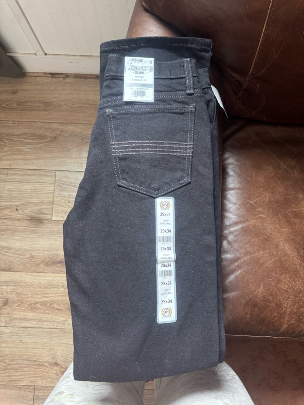 Cinch Slim Straight Leg - Black